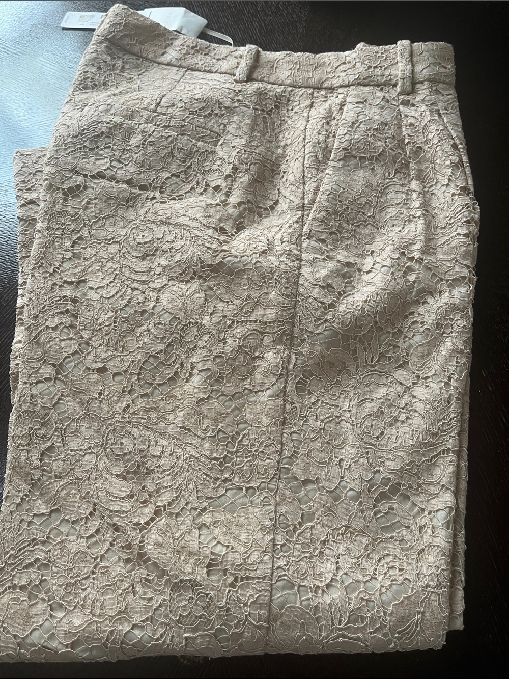 J Crew Collection Lace Cafe Capri